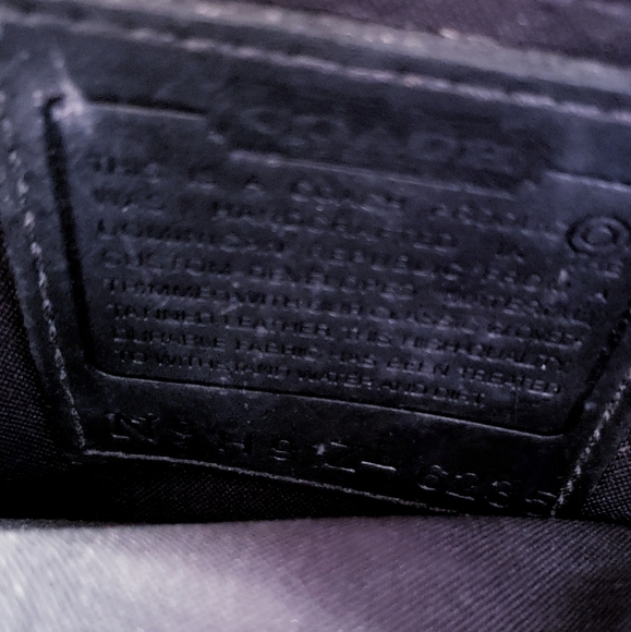 Vintage Coach nylon Crossbody messanger bag - Picture 4 of 7